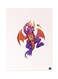 Video Game Spyro Metal Plate Poster Multicolour 15x20centimeter