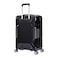 Eminent Hard Case Travel Bag Medium Luggage Trolley Polycarbonate Lightweight Suitcase 4 Quiet Double Spinner Wheels With Tsa Lock KJ84 Black