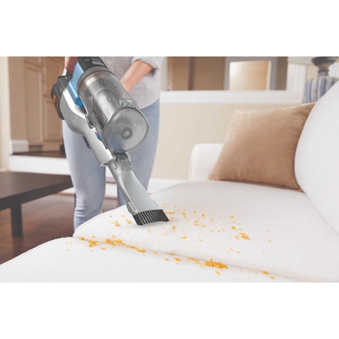 Black+Decker 36V 4-In-1 Cordless Powerseries Extreme Extension Stick Vacuum Cleaner, Blue - Bhf