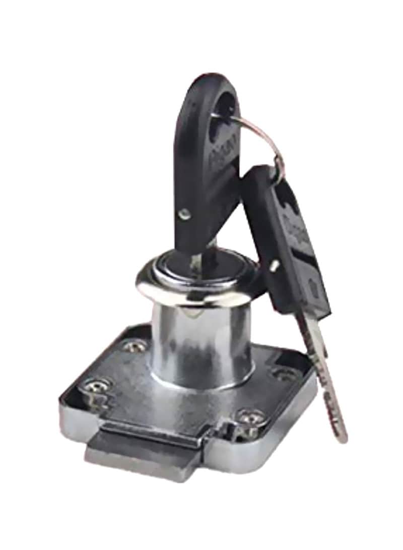 Buy Generic Drawer Lock Silver/Black Online | Carrefour KSA
