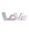 Rustic Wooden Letters Romantic English Word "LOVE"

