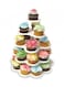 Generic 5-Tier Cup Cake Stand White