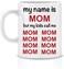 Twinkle Hands - My Name Is Mom - White Ceramic Mug