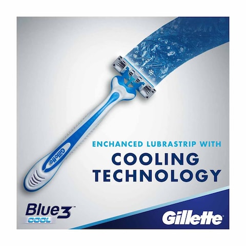 Gillette Blue II Plus Disposable Razors - 10 Razors