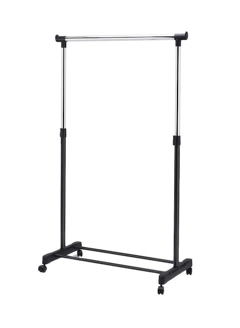 Single Garment Rack Grey/Black Medium