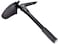 Generic Mini Multi-Function Compact Folding Shovel &amp; Pick - Light, Sturdy Army Tactical Steel Multitool Shovel Carrying Pouch Included
