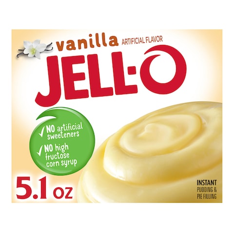 Jell-O Instant Vanilla Pudding And Pie Filling 144g