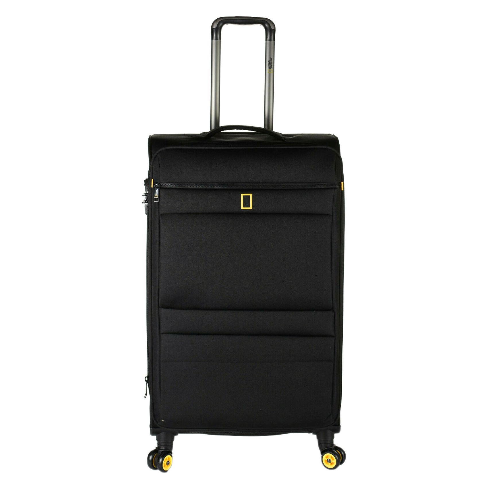 National Geographic Passage 4 Wheel Soft Casing Luggage Trolley 55cm Black