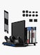 Vertical Cooling Fan Stand With Dual Charging Station For PlayStation 4 (PS4)