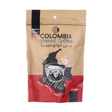 بن وسط سادة من كولومبيا، 200 جرام