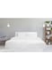 Hotel Linen Queen Size 100% Cotton 250Tc Sateen, White Duvet Cover Cotton Blend, White 245X245cm