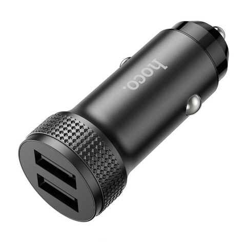 Hoco Z49 USB Dual Port Car Charger - 2.4Amp