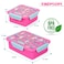 Eazy Kids Lunch Box Set, Unicorn Desert  - Pink