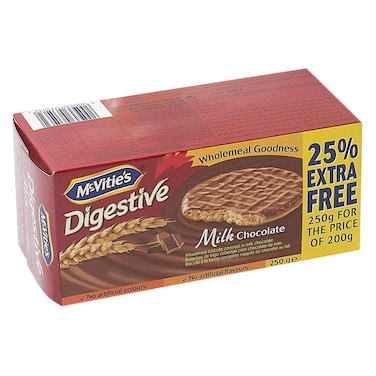 Mcvities Digestive Milk Chocolate Biscuit 250g