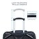 Para John PJTR3126 Matrix Luggage Trolley, Black 19 Inch Black