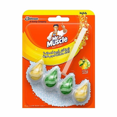MR.MUSCLE WC FRESH DISCS CITRUS 38G