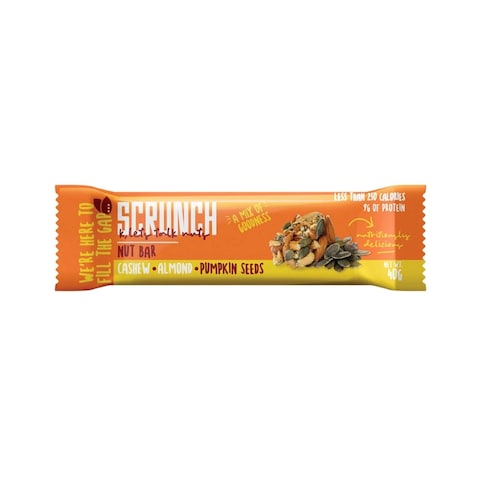 Scrunch Cashew and Almond and Pumpkin - 40 Gram