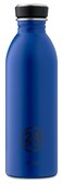 24Bottles URBAN Bottle (1 L) Lightest Insulated Stainless Steel Water Bottle, Eco-Friendly Reusable BPA-Free Hot Cold Modern, Portable, Leak Proof for Travel, Office, Home, Gym - Blue