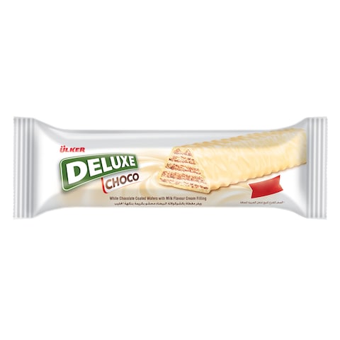 Ulker Deluxe White Chocolate Wafer 28g