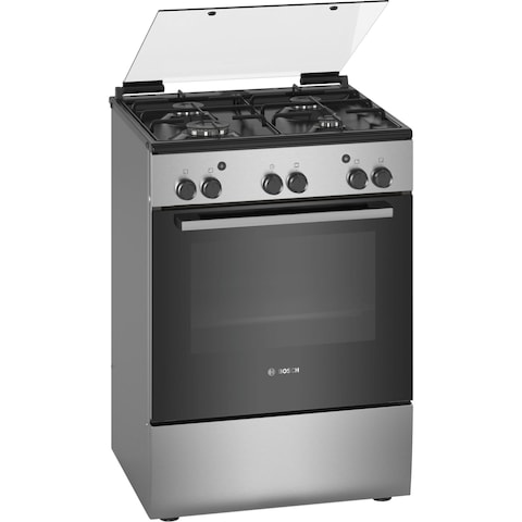 Bosch-Freestanding Gas Cooker 60Cm Stainless Steel HGA120B51M