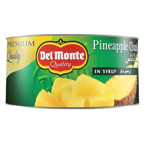 Buy Del Monte Pineapple Chunks In Syrup 235g in UAE