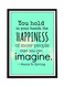 Spoil Your Wall Motivational Quote Wall Poster With Frame Green/Black 30x40cm