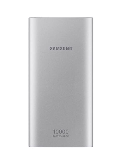 Samsung - 10000 mAh Fast Charging Qualcomm Power Bank Silver