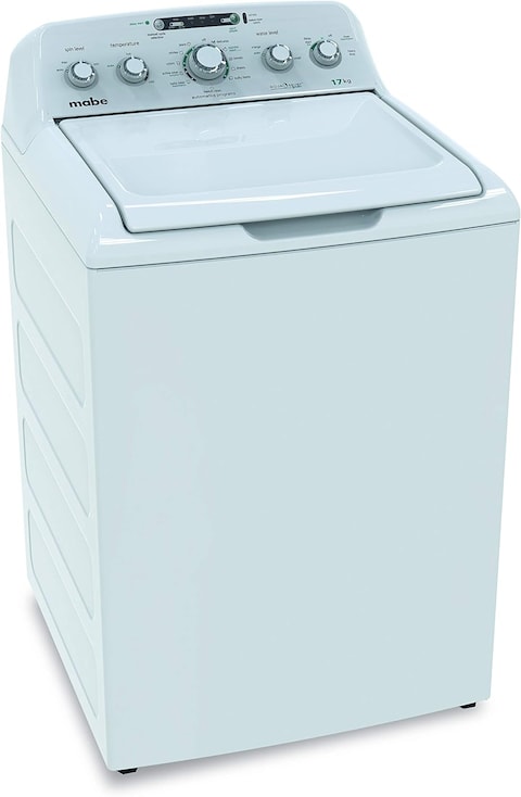 Mabe Freestanding Top Load Washing Machine, 11kg Capacity, LMA71115CBCU, White