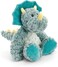 Demdaco Baby Drake Mellow Fellows Dinosaur Turquoise Children's Plush Stuffed Animal Toy