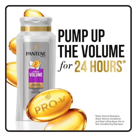 Pantene Pro-V Sheer Volume Shampoo 595ml