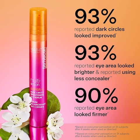 Strivectin Superc Dark Circle Brightening Eye Serum, Lightweight Gel Serum, Visibly Brightens And Corrects Dark Circles