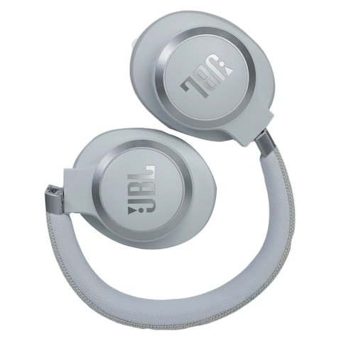 JBL Live 660NC Wireless Over Ear Noise Cancelling Headphones White