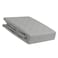 King's Collection Waterproof Mattress Protector 90x190cm Grey