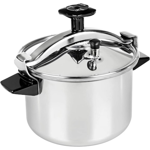 Tefal Authentic Stainless Steel Pressure Cooker Silver 12L