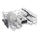 Beko 8 Programs 14 Place Settings Built-In Dishwasher Inox - Fingerprint Proof DSN28420X