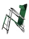 Generic 3 In 1 Foldable Beach Chair Green 153X60X35Centimeter
