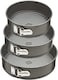 Generic Cake Pan Set, Gray, 3 Pc.