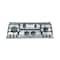 Ariston Stainless Steel Built-in Gas Hob - 5 Burners - 90 Cm - PHN962TSIXA
