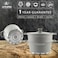 LIFE SMILE &ndash; Steamer Pot with Non-Stick Multi-Layer Granite Coating