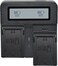 DMK Power DMK-DC03 NP-FZ100 Fast Dual Digital Battery Charger Compatible with NP-FZ100, BC-QZ1 A7RIII A7R3, a7 III, Alpha 9, Alpha 9R, Alpha 9S Digital Camera