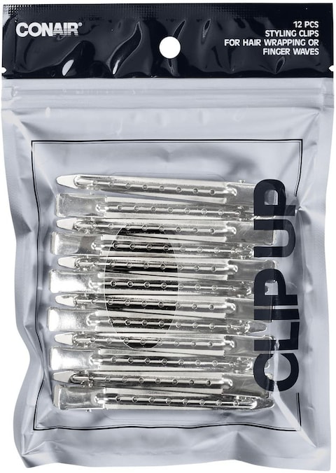 Conair Metal Styling Clips, 12Pk