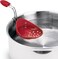 Browne &amp; Company Cuisipro Egg Silicone Poacher Set Of 2, Red