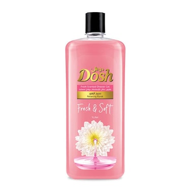 دوش صابون سائل للاستحمام برائحة الزهور - 1 لتر