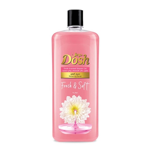 Dosh Fresh Scented Shower Gel with Lavender Breeze - 1 Liter