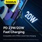 Baseus
USB C to Lightning Cable Aramid Fiber Unbreakable Series (2m) 20W PD iPhone Fast Charger Cable Nylon Braided Type C to iPhone for iPhone 14/13/13Pro/13ProMax/12Pro/12ProMax/11/11Pro/XS  Black