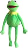 Lacroky Kermit Frog Puppet, The Muppets Show, Soft Hand Stuffed Plush Toy With 50 Pcs Stickers, Gift Ideas For Christmas/ Holiday Boys And Girls, 24 Inches