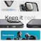 Spigen Ultra Hybrid designed for iPhone 14 Pro Max case cover - Frost Black