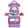 Little Story ROLE PLAY BEAUTICIAN/SALON/BEAUTY PARLOUR TOY SET SATCHEL (21Pcs) - Purple, 3-IN-1 Mode
