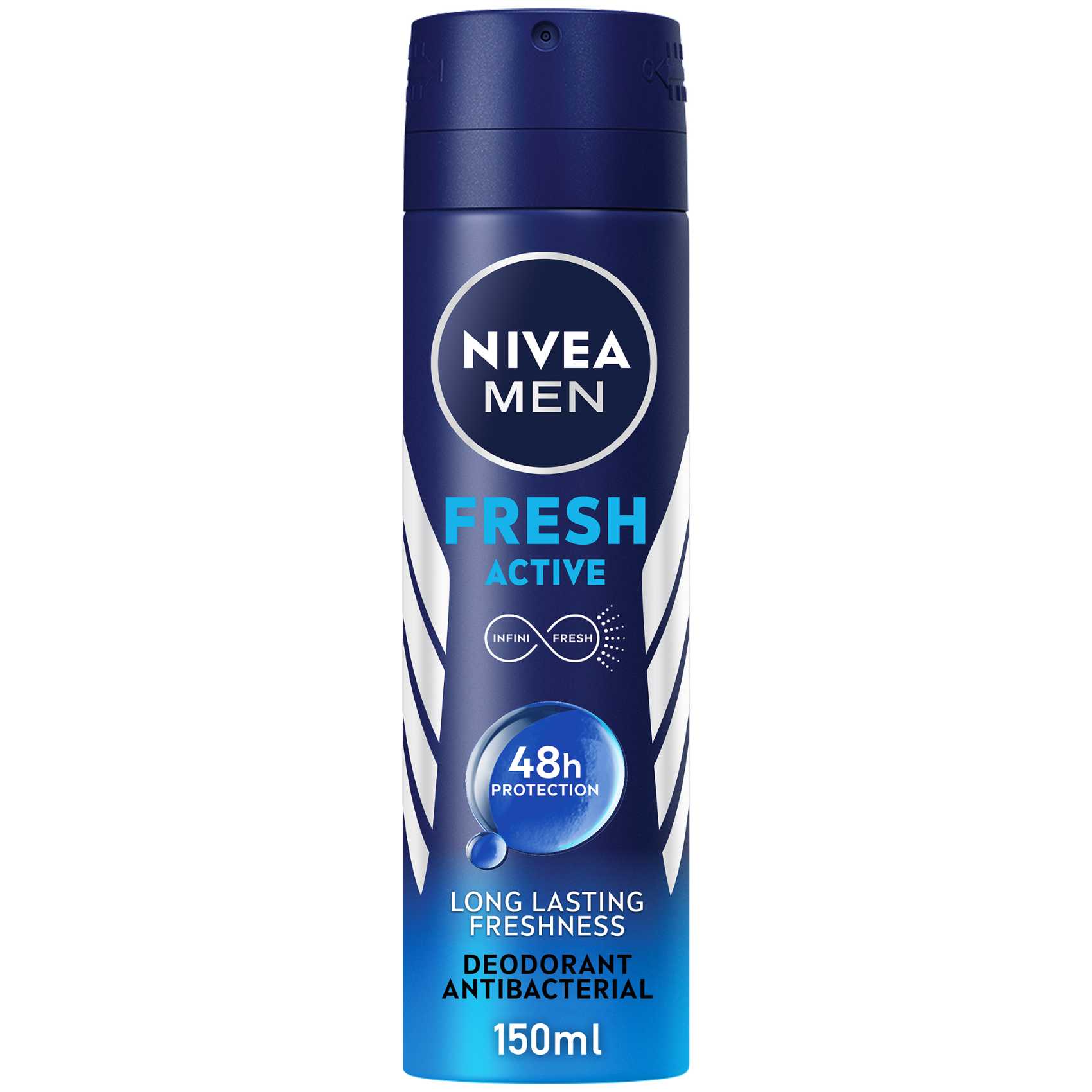 NIVEA MEN Antiperspirant Spray for Men Fresh Active Fresh Scent 150ml