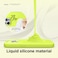 elago Liquid Silicone for iPhone 14 Pro case cover Full Body Protection, Shockproof, Slim, Anti-Scratch Soft Microfiber Lining - Neon Yellow